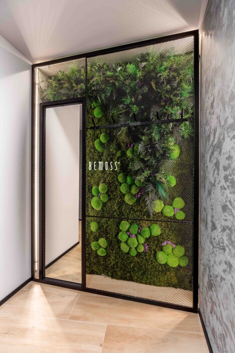 Stena z rastlín – rezidenčný projekt